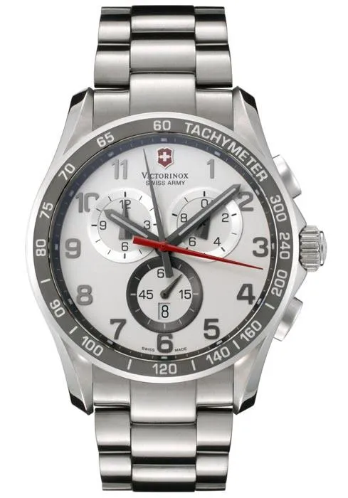 Swiss Army 241213 Men's Chrono Classic White Chronograph
