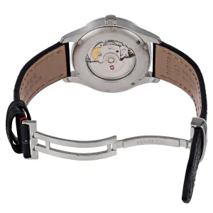 Swiss Army 241666 Men's Alliance Automatic Beige Dial Black Leather Strap Watch
