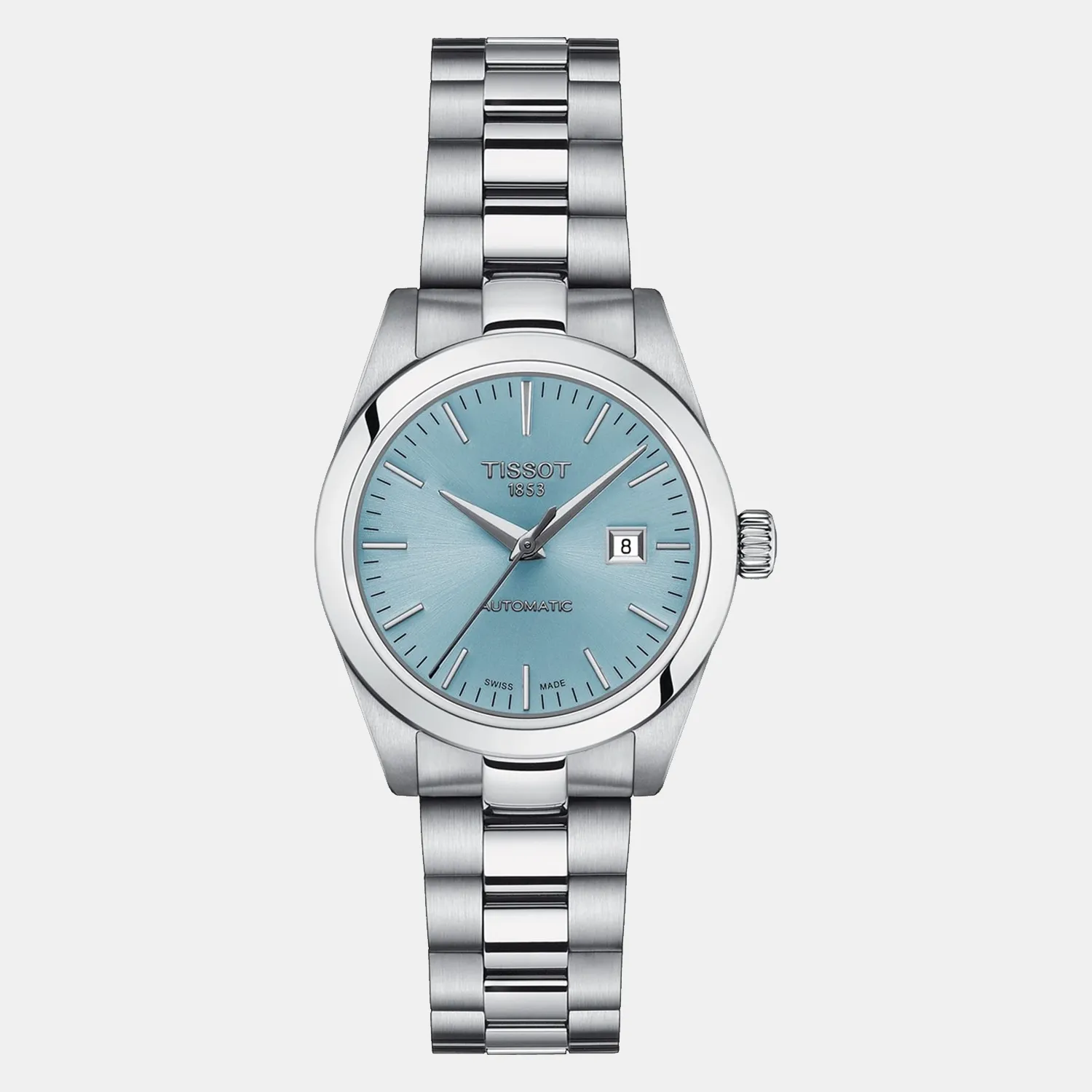 T-My Lady Women Analog Ice Blue Dial Automatic Stainless Steel Watch T1320071135100
