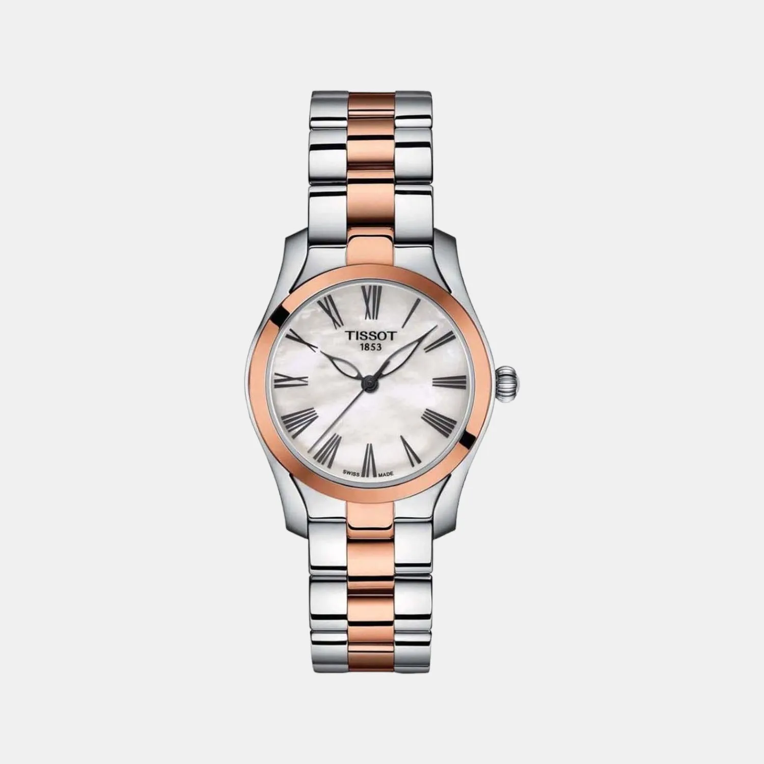 T-Wave Women Analog Stainless Steel Watch T1122102211301