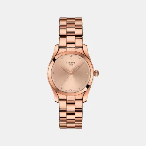 T-Wave Women Pink Analog Stainless Steel Watch T1122103345600