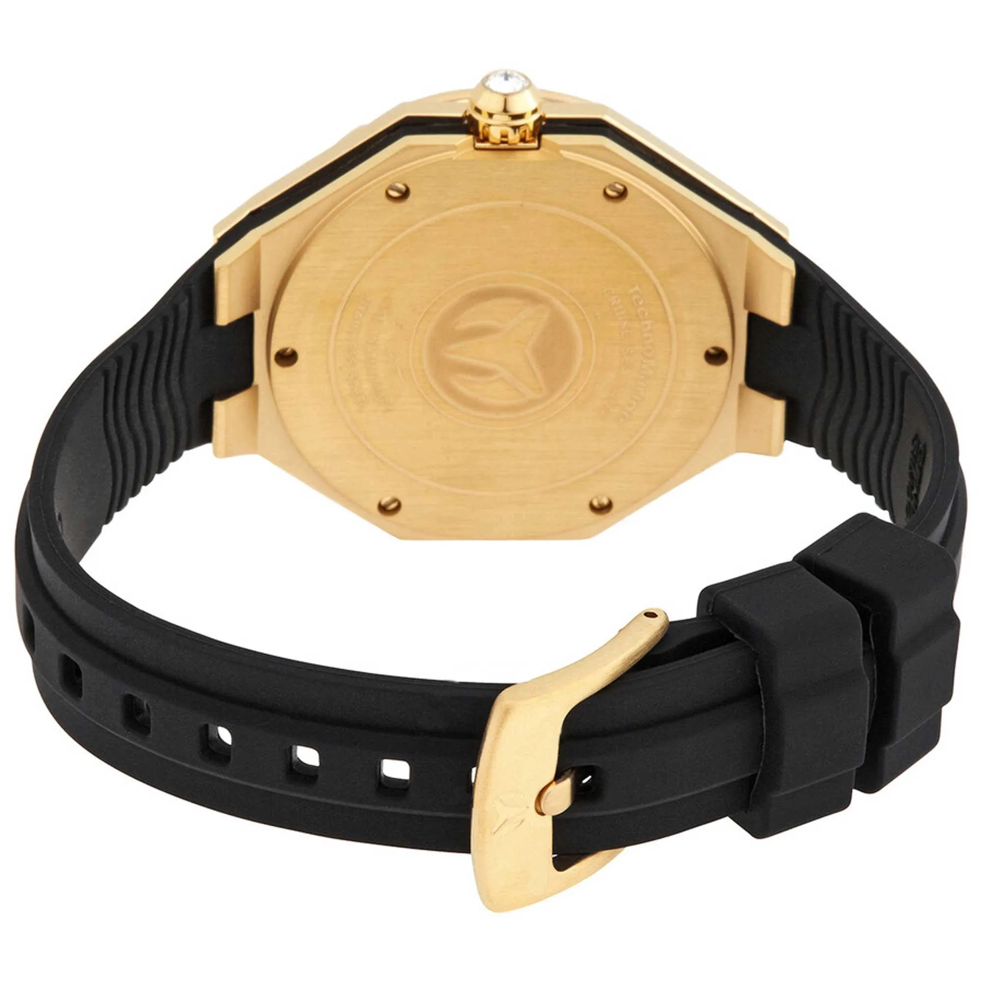 Technomarine Women's Quartz Watch - Cruise Sea Lady Gold Tone Dial Strap | TM-120038