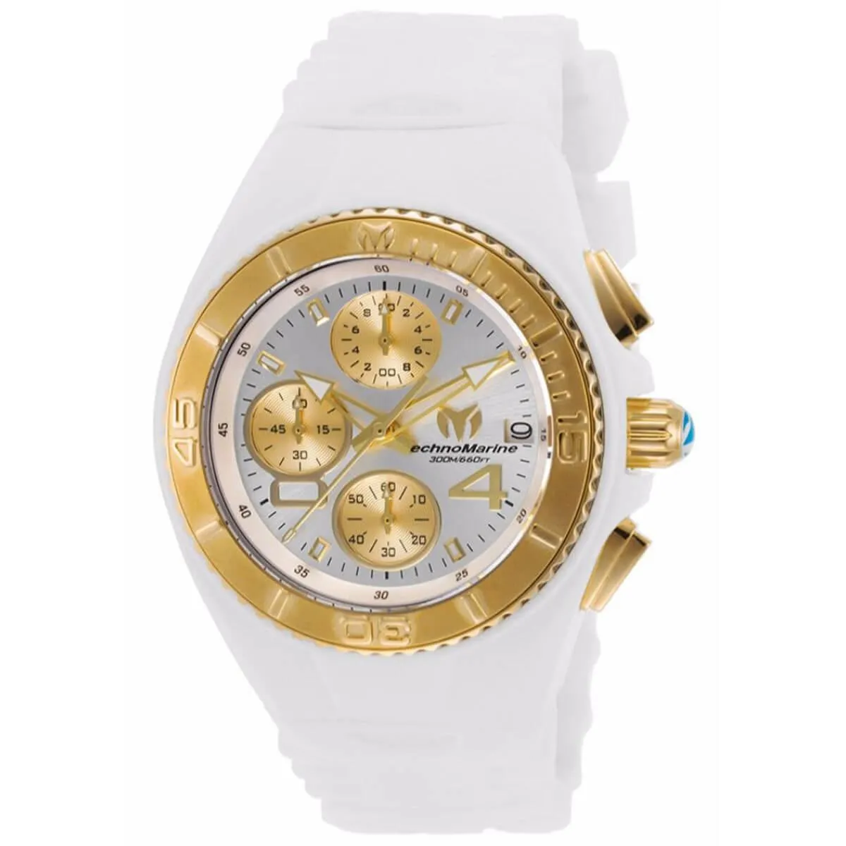 Technomarine Women's Watch - Cruise JellyFish Silver and Gold Tone Dial | TM-115361