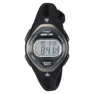Timex Chronograph Watch - Women's Ironman Sleek 50 Black Strap | TW5M10900JV