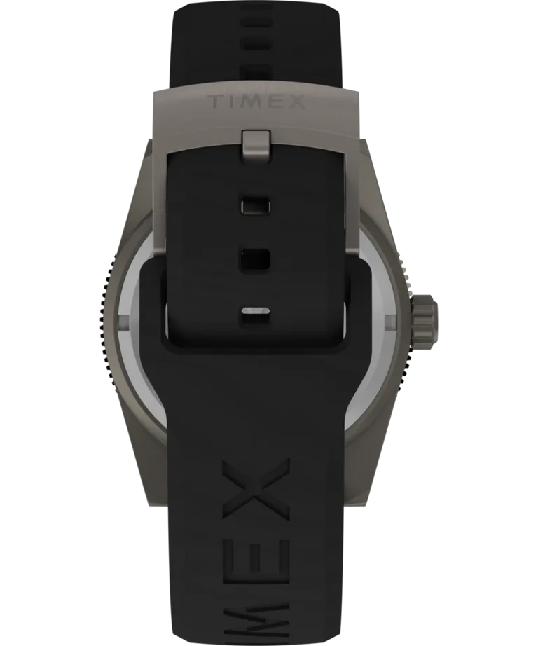 Timex Deepwater Reef 200M 41mm Black Rubber Strap Watch TW2W74700