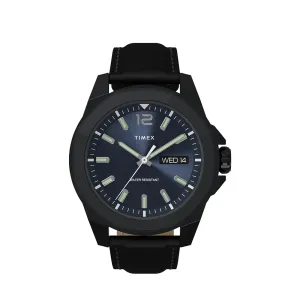 Timex Essex Avenue 3-Hand 44mm Leather Band Watch TW2V42900