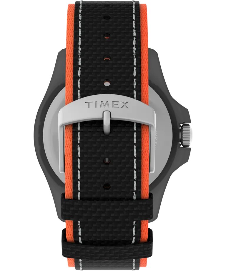 Timex Expedition 46mm Black Dial Fabric Strap Watch TW2V66100