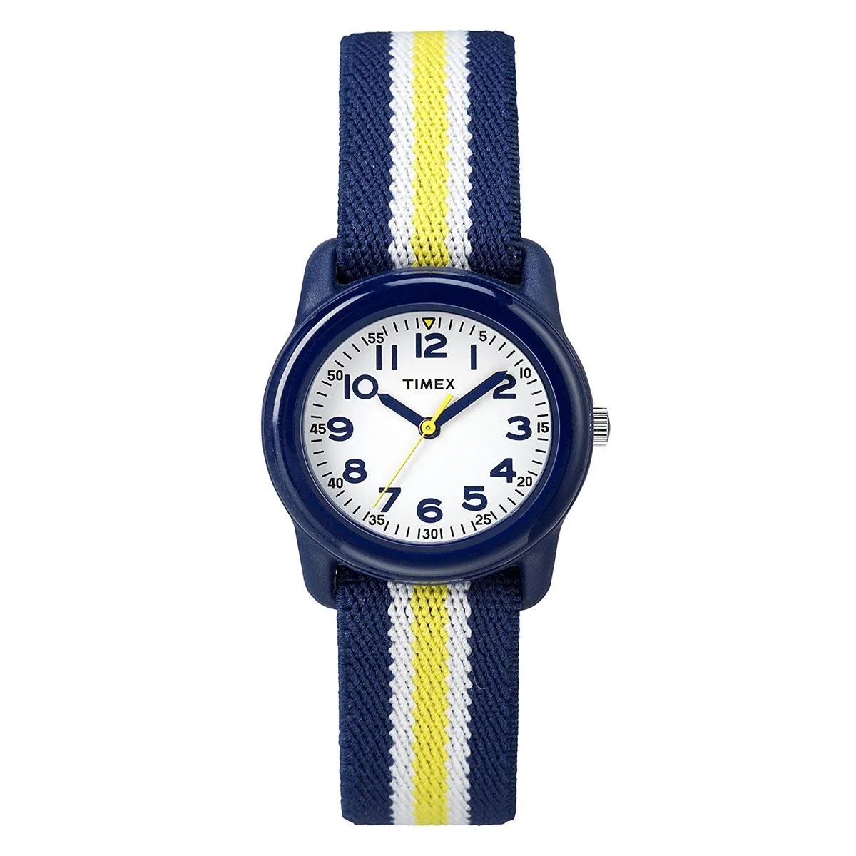 Timex Kids Strap Watch - Analog White Dial Elastic Fabric | TW7C05800XY