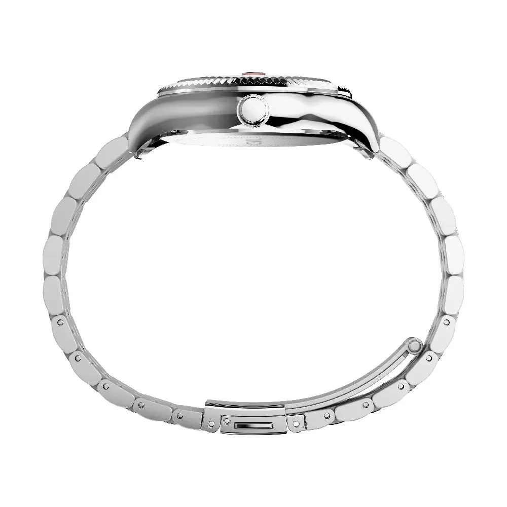 Timex Legacy Silver Stainless Steel Quartz Watch TW2W49800