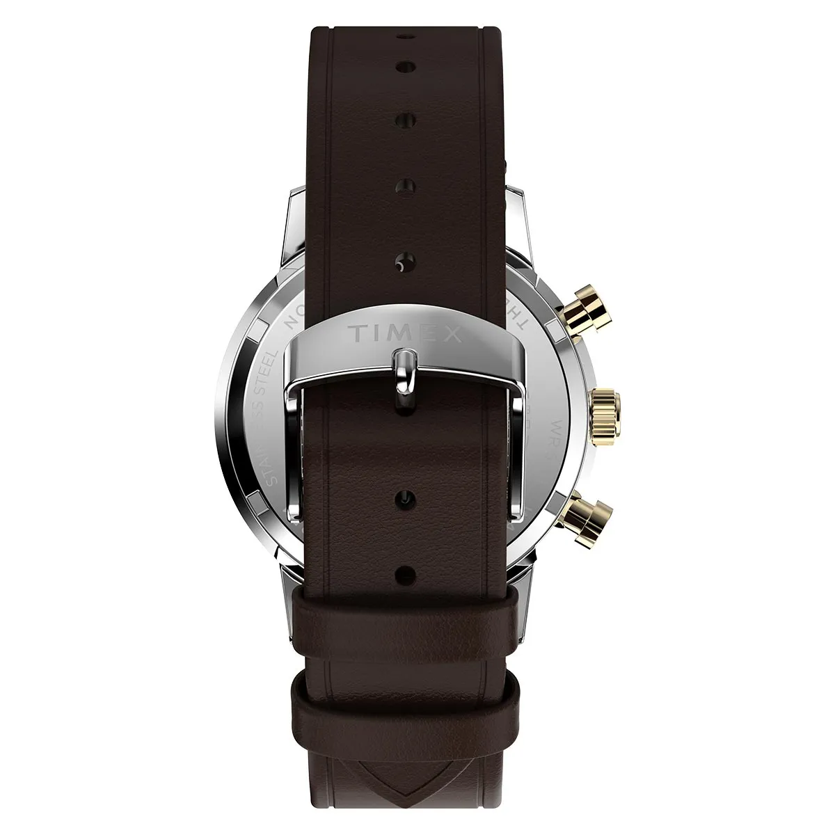 Timex Marlin Chronograph 40mm Leather Band Watch TW2W60400