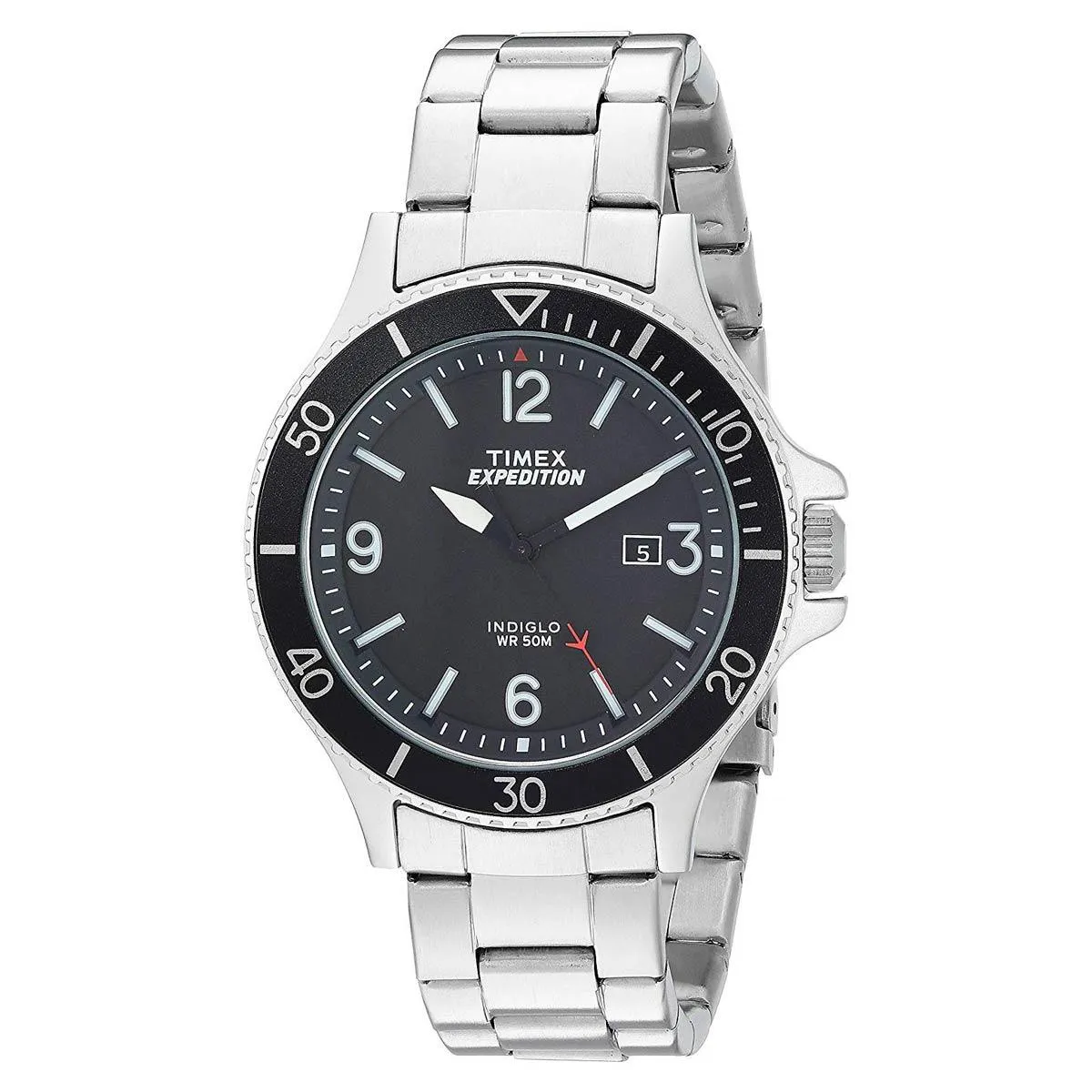 Timex Men's Bracelet Watch - Expedition Ranger Rotating Bezel Black Dial | TW4B10900JV