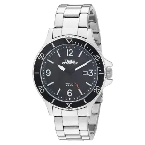 Timex Men's Bracelet Watch - Expedition Ranger Rotating Bezel Black Dial | TW4B10900JV