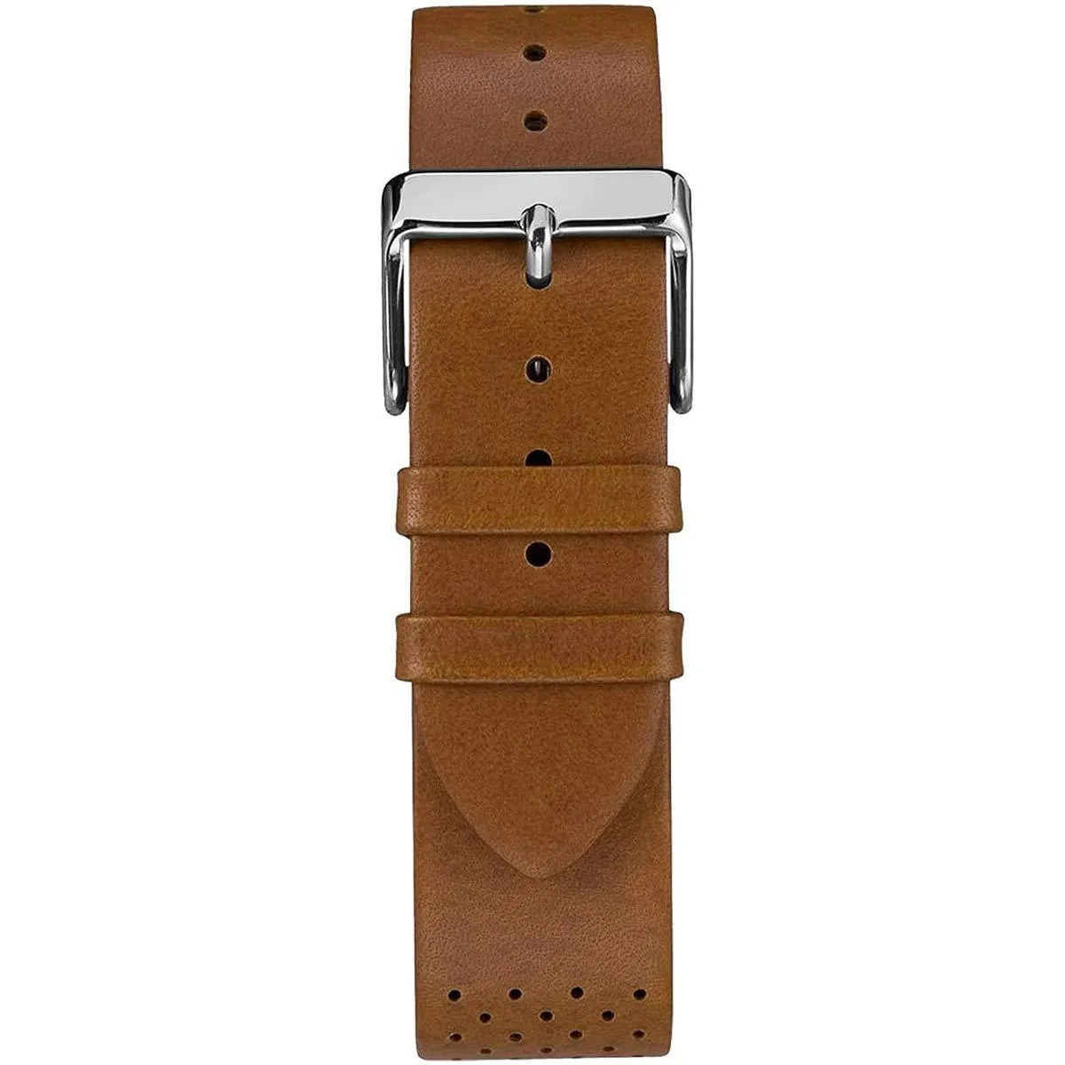 Timex Men's Chronograph Watch - Fairfield White Dial Tan Strap | TW2R26700VQ