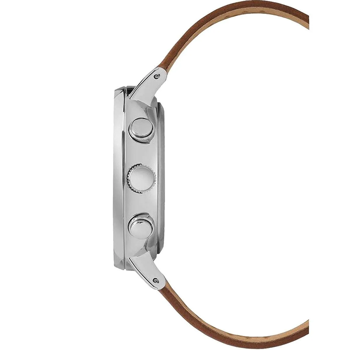 Timex Men's Chronograph Watch - Fairfield White Dial Tan Strap | TW2R26700VQ