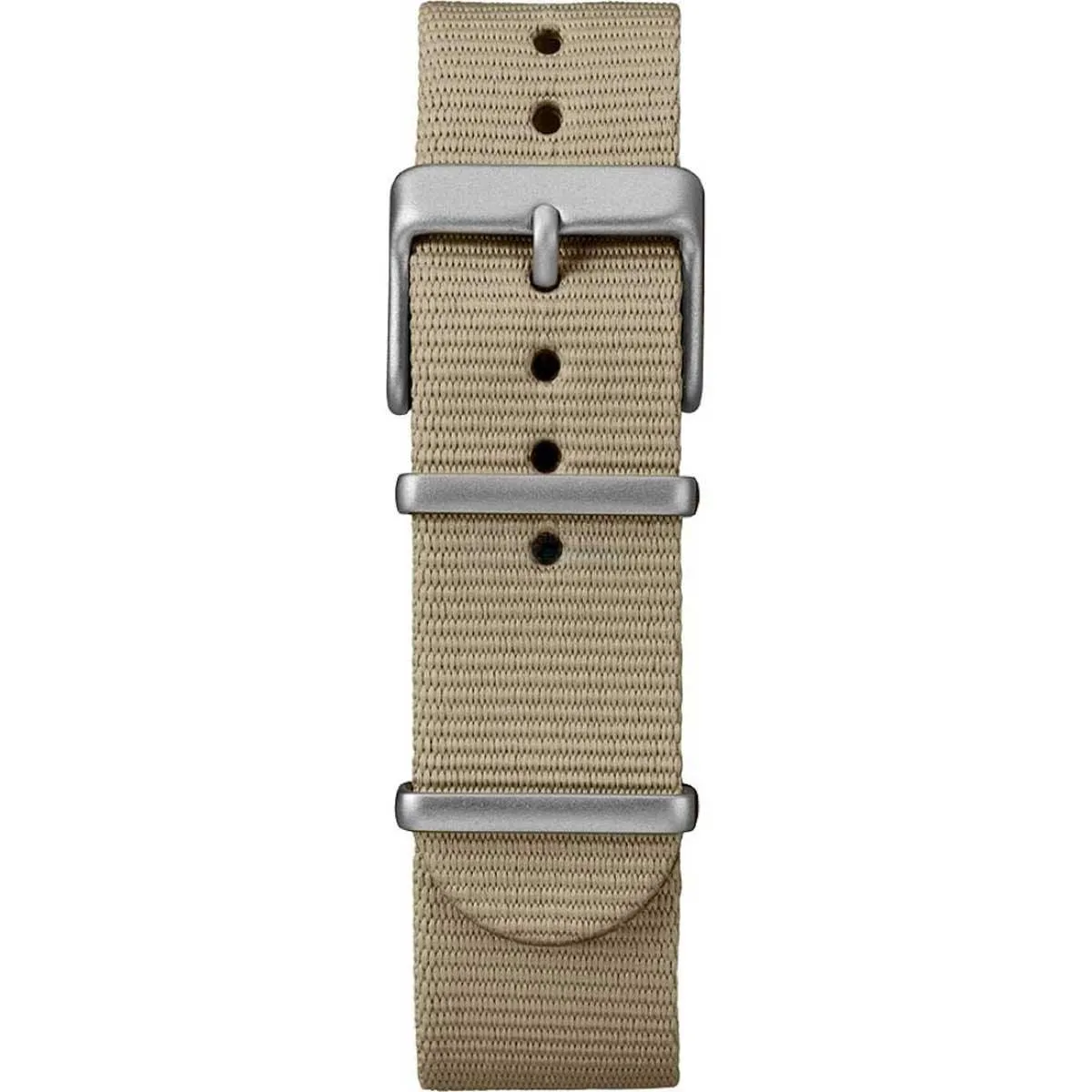 Timex Men's Chronograph Watch - MK1 Black Dial Tan Nylon Strap | TW2T10700