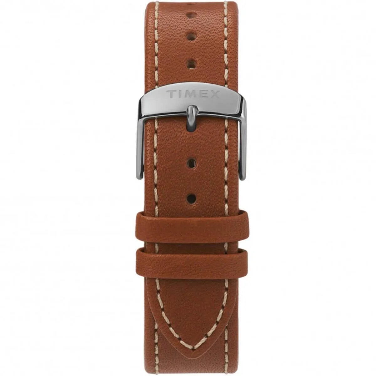 Timex Men's Chronograph Watch - Waterbury Brown Leather Strap | TW2T28000VQ
