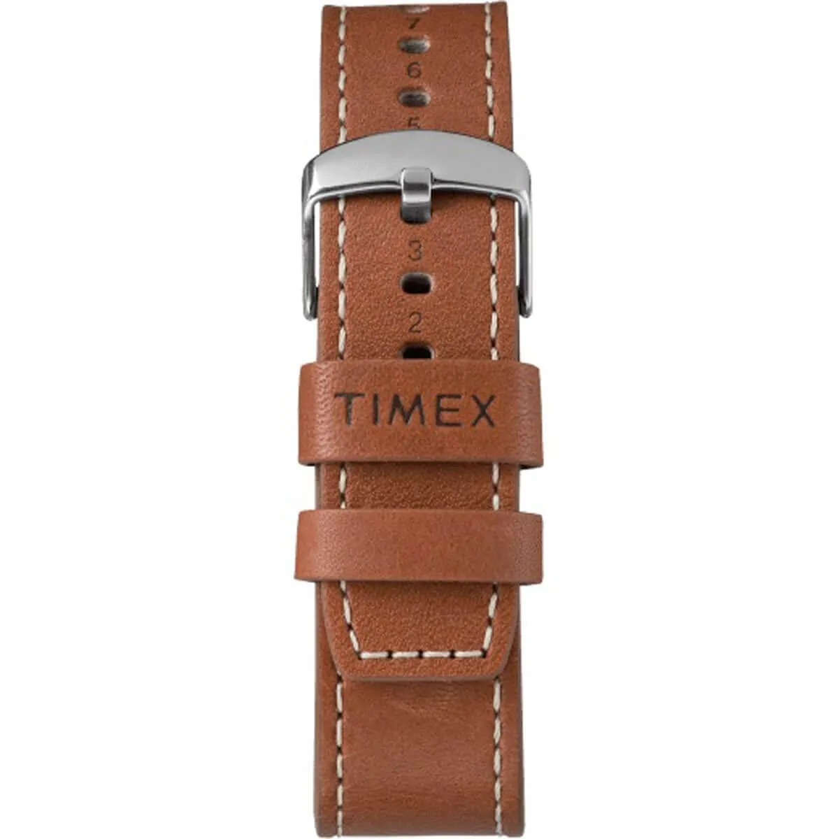Timex Men's Chronograph Watch - Waterbury Quartz Brown Leather Strap | TW2P84300VQ