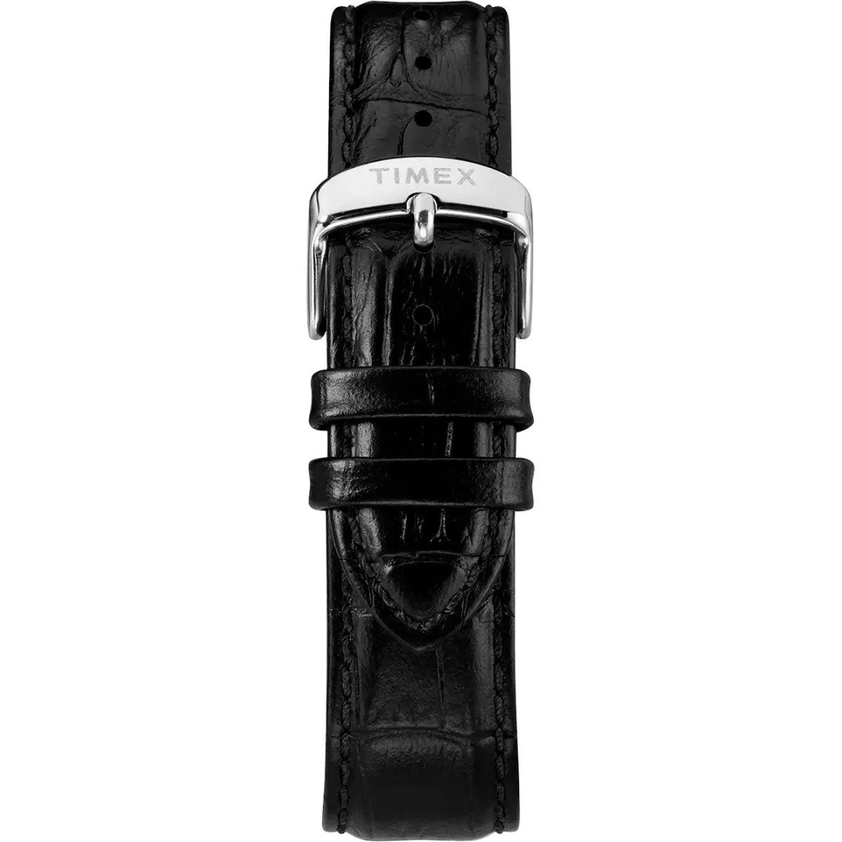 Timex Men's Chronograph Watch - Waterbury White Dial Black Strap | TW2R71700VQ