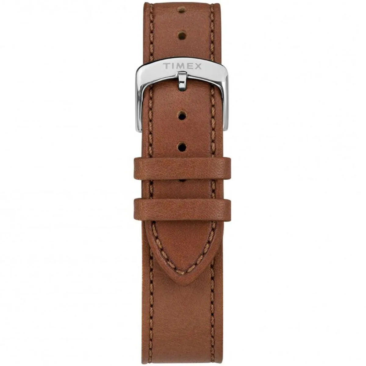 Timex Men's Quartz Watch - American Documents Blue Dial Leather Strap | TW2R82900US