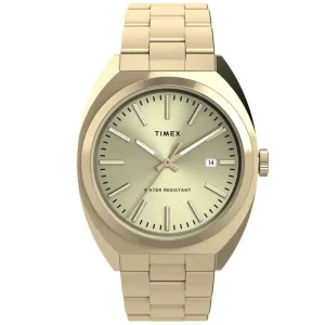 Timex Men's Quartz Watch - Milano XL Champagne Dial Bracelet | TW2U15700VQ