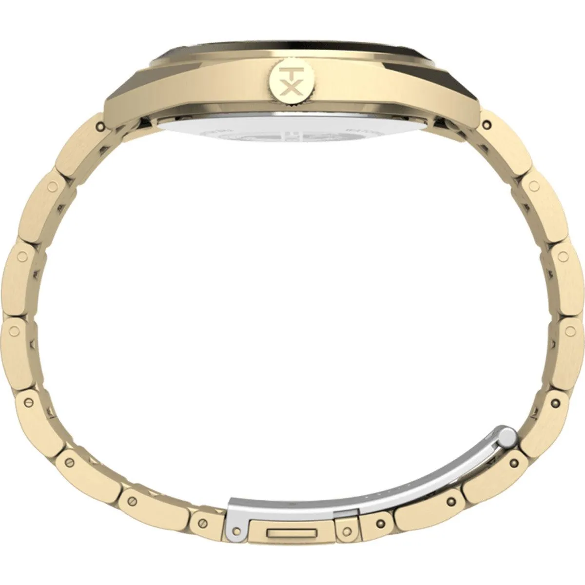 Timex Men's Quartz Watch - Milano XL Champagne Dial Bracelet | TW2U15700VQ