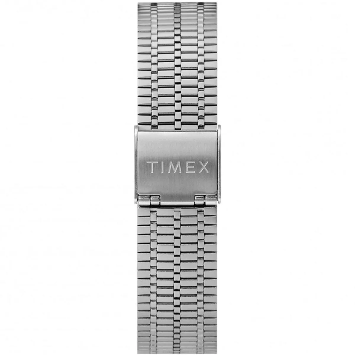Timex Men's Quartz Watch - Q Timex White Dial Stainless Steel Bracelet | TW2U61200ZV