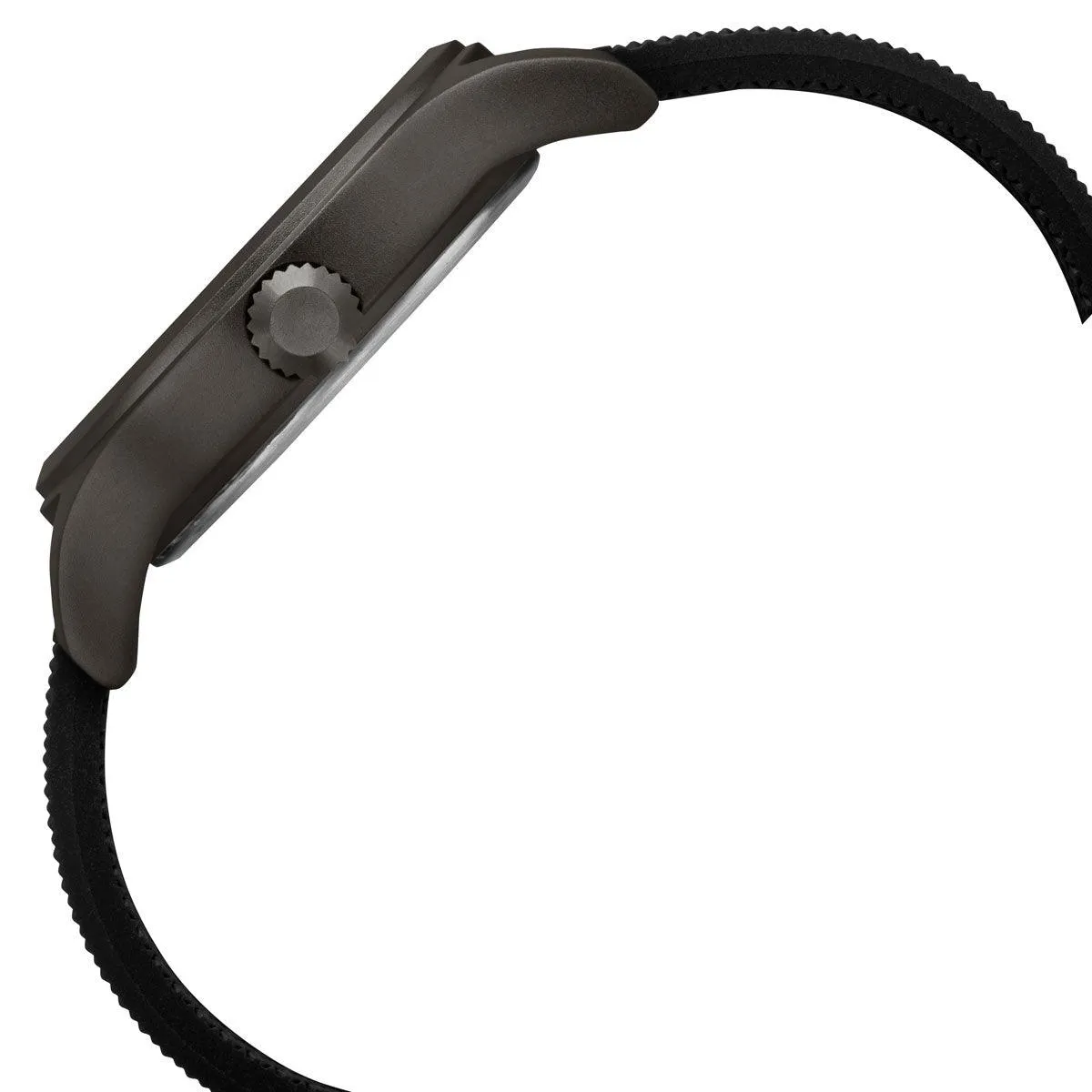 Timex Men's Quartz Watch - Todd Snyder Military Black Dial Rubber Strap | TW2T82400JR