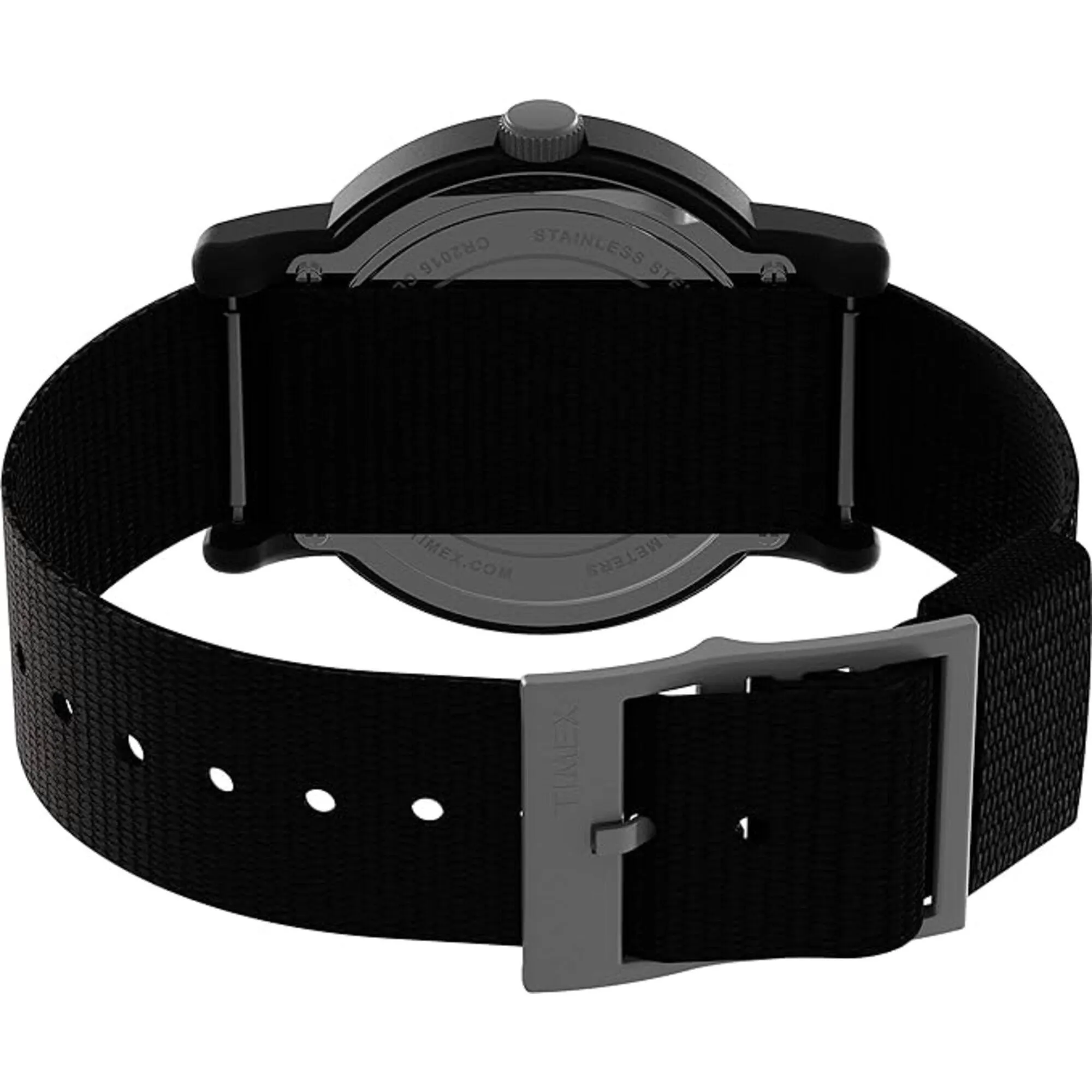 Timex Men's Watch - Camper X Stranger Things Fabric Strap Black Dial | TW2V50800YB