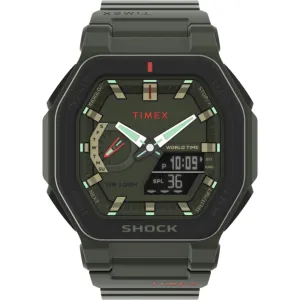 Timex Men's Watch - Command Encounter Analog-Digital Dial Green Strap | TW2V35400