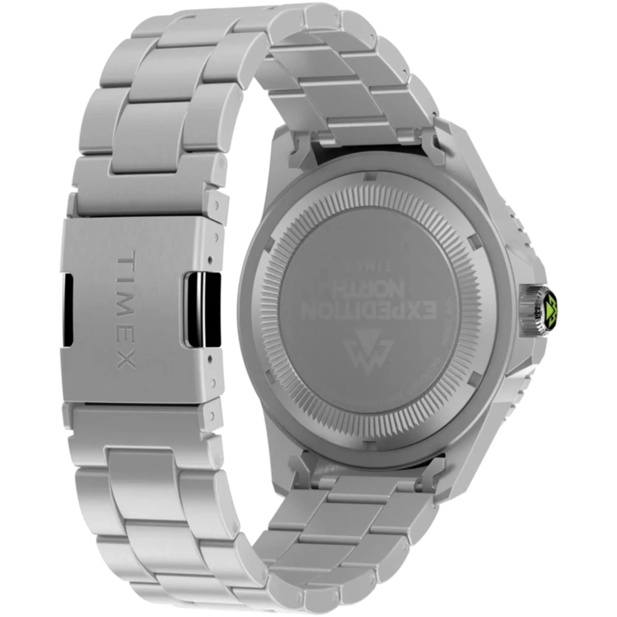 Timex Men's Watch - Expedition North Anchorage Silver Steel Bracelet Dive | TW2W41900