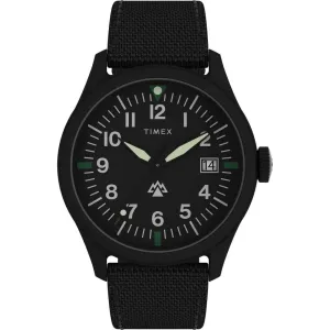 Timex Men's Watch - Expedition North Quartz Black Dial Fabric Strap Date | TW2W23400JR
