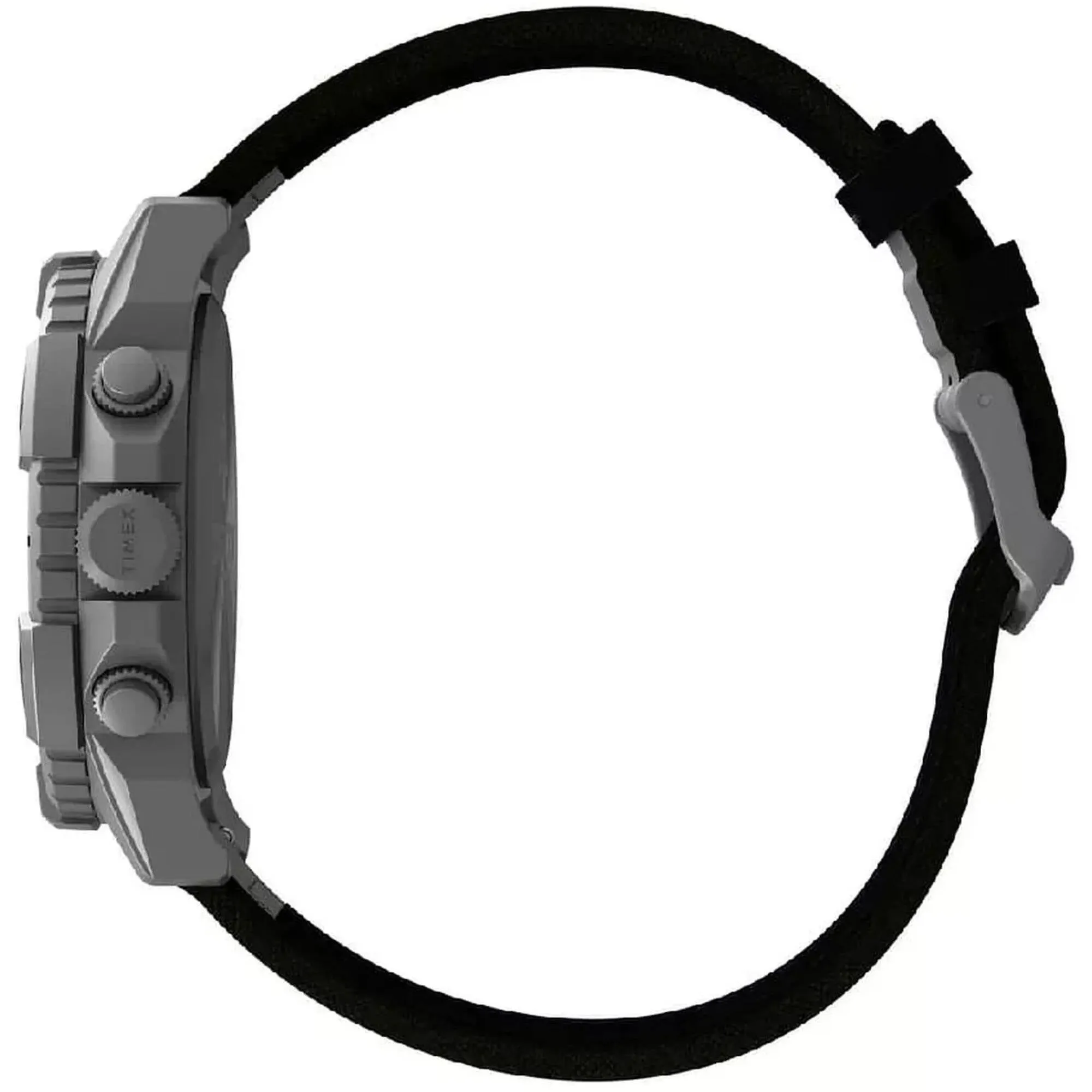 Timex Men's Watch - Expedition North Ridge Chronograph Black Leather Strap | TW2W16100