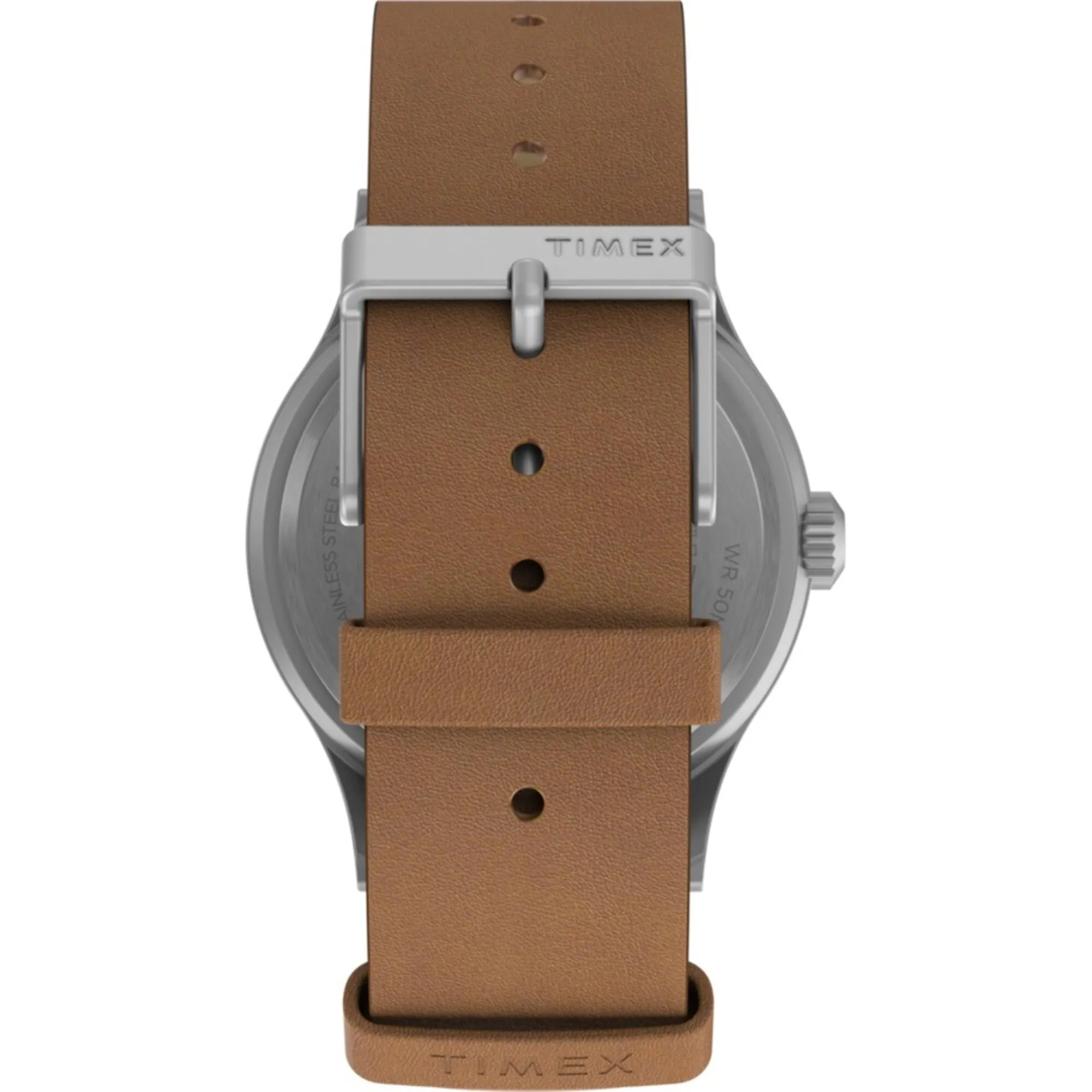 Timex Men's Watch - Expedition Sierra Quartz Cream Dial Tan Leather Strap | TW2V07600