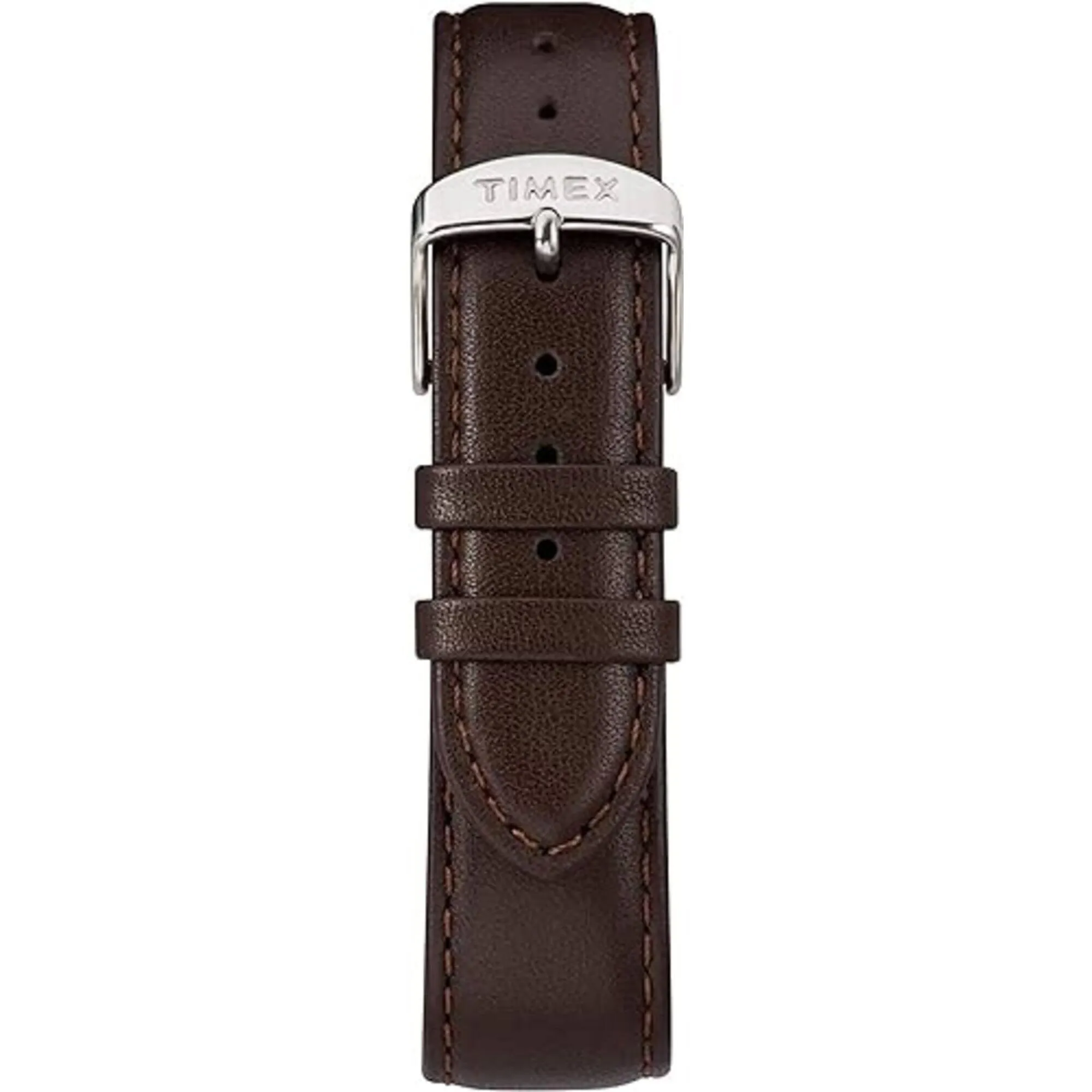 Timex Men's Watch - Fairfield Black Dial Brown Leather Strap Quartz | TW2R38100
