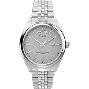 Timex Men's Watch - Legacy Grey Dial Silver Stainless Steel Bracelet | TW2V67900VQ