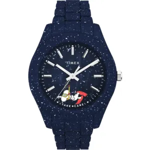 Timex Men's Watch - Legacy Ocean Peanuts Blue Dial Bracelet Quartz | TW2V53300JR