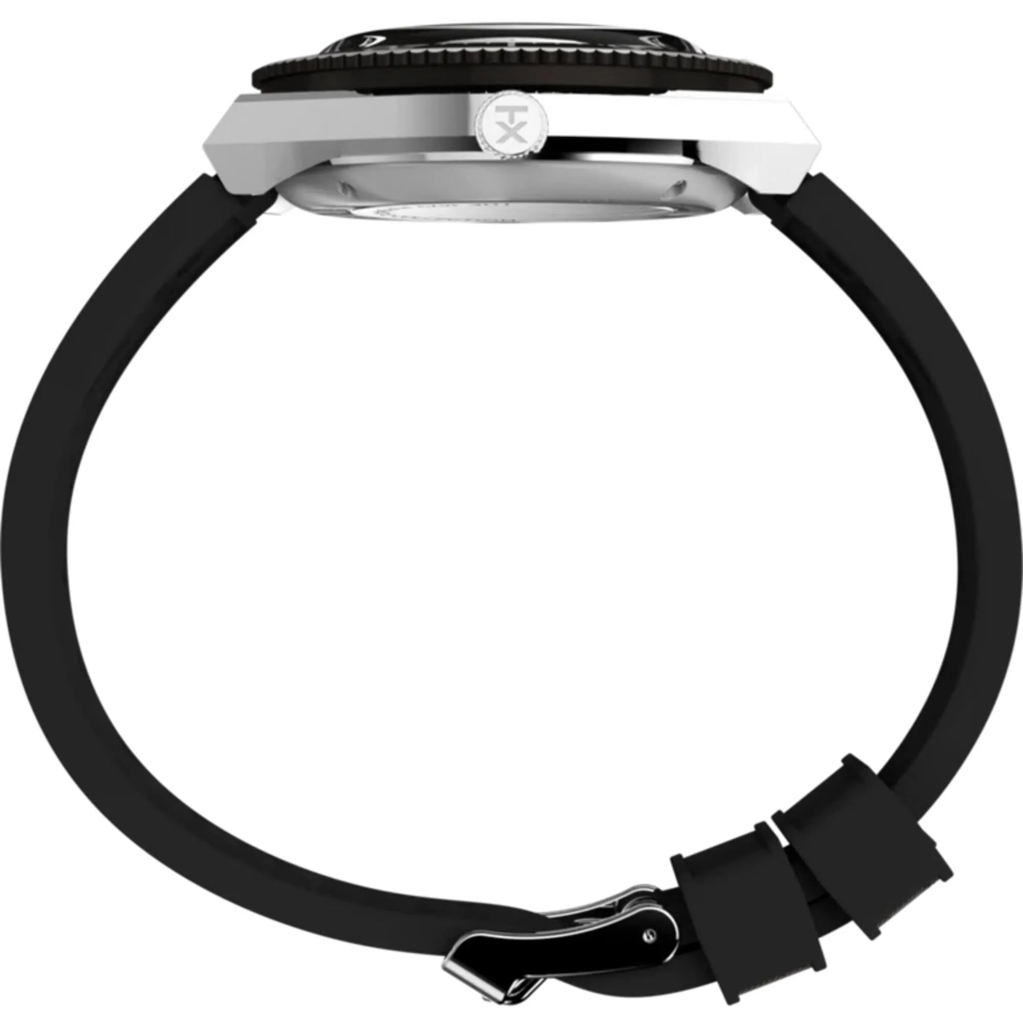 Timex men's Watch - M79 Automatic Champagne Dial Synthetic Rubber Strap | TW2W47600ZV