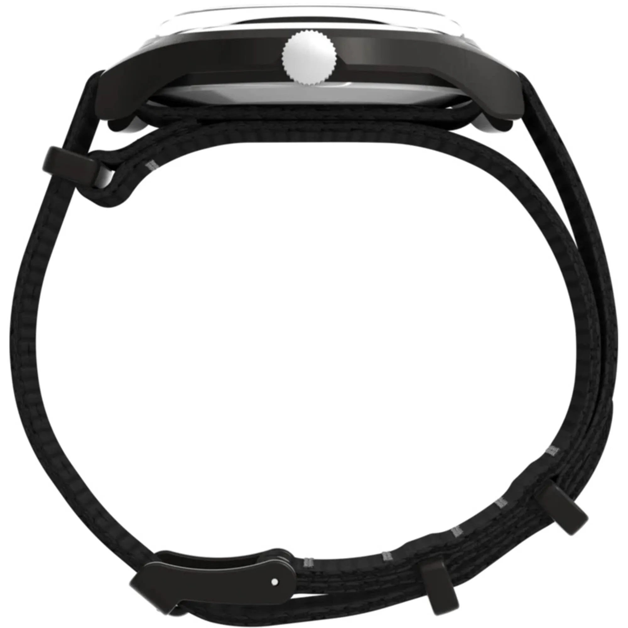 Timex Men's Watch - MK1 Fortnite Aluminum Case Black Dial Fabric Strap | TW2W97000