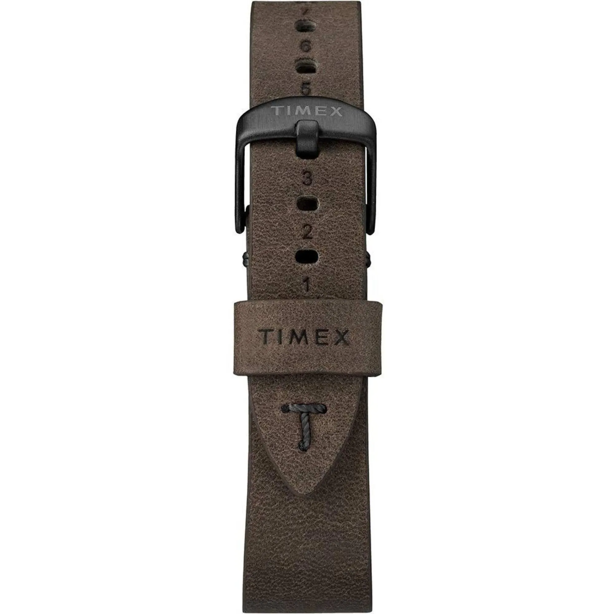 Timex Men's Watch - MK1 Quartz Black Stainless Steel Case Brown Strap | TW2R96900