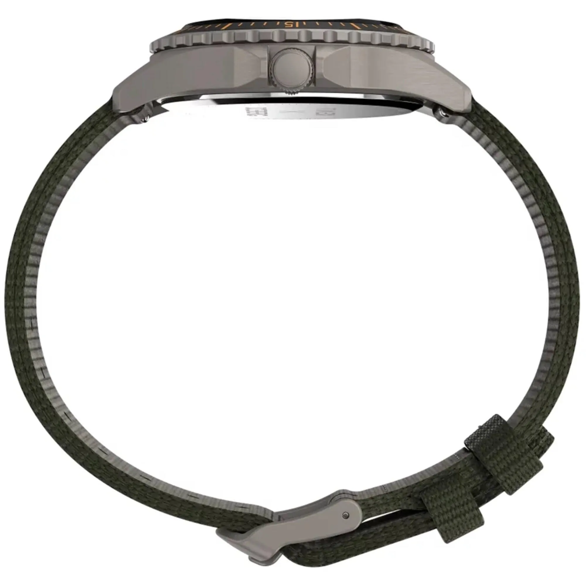 Timex Men's Watch - Navi Iceberg Rotating Bezel Green Dial Strap Quartz | TW2V62800