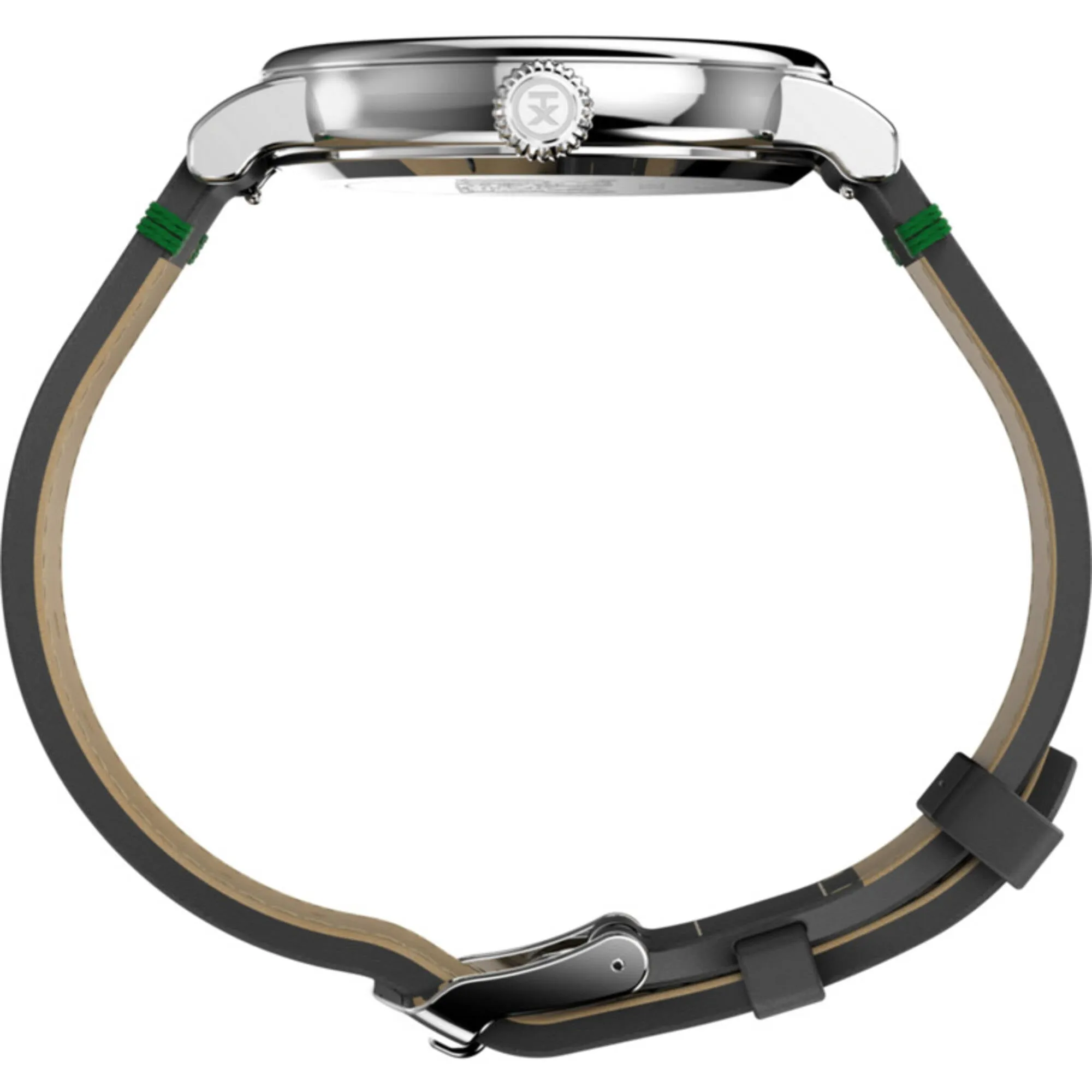 Timex Men's Watch - Standard Peanuts Snoopy Ice Skating Green Dial | TW2V60200VQ
