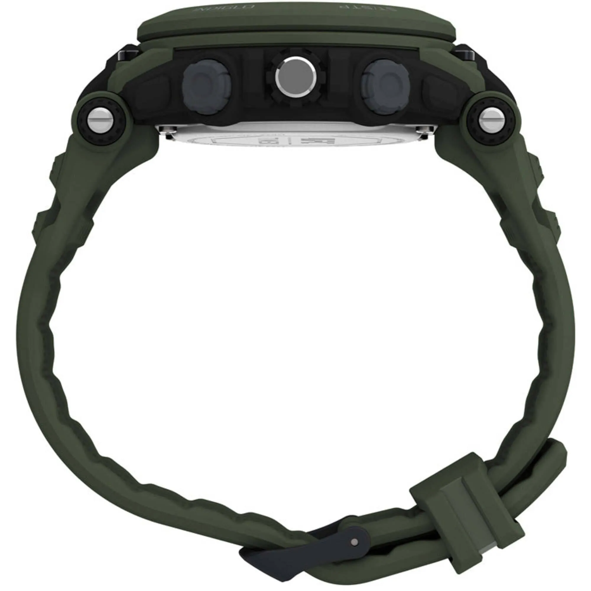 Timex Men's Watch - UFC Impact Analog-Digital Black Dial Green Strap | TW5M52900JT