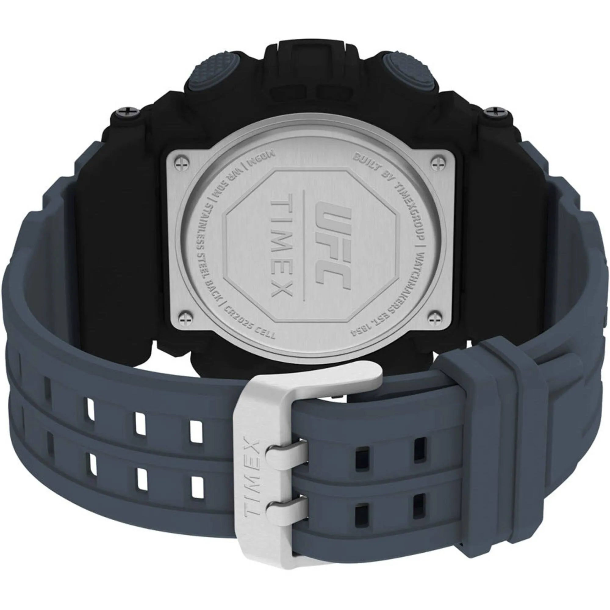 Timex Men's Watch - UFC Redemption Digital Dial Grey Resin Strap | TW5M53800GP