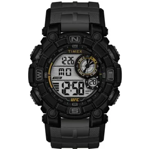 Timex Men's Watch - UFC Redemption Digital Dial Grey Resin Strap | TW5M53800GP