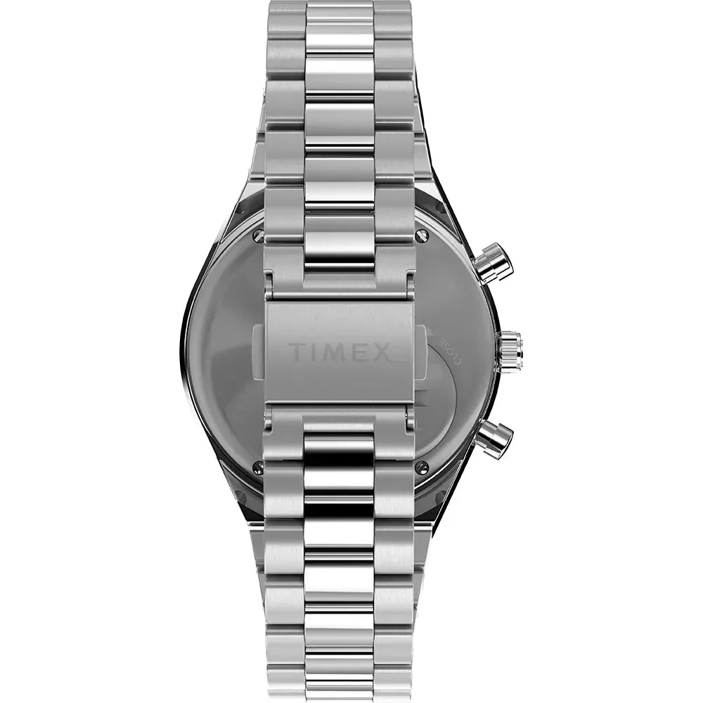 Timex Q Chronograph Stainless Steel Watch TW2W51600