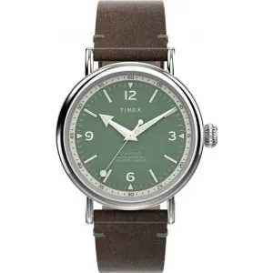 Timex Standard Eco-Friendly Leather Strap Watch TW2V71200