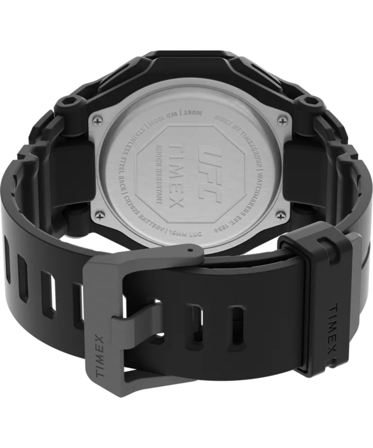 Timex UFC Colossus Fight Week 45mm Resin Strap Watch TW2V55200