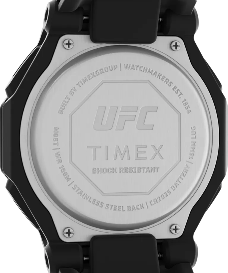 Timex UFC Colossus Fight Week 45mm Resin Strap Watch TW2V55200