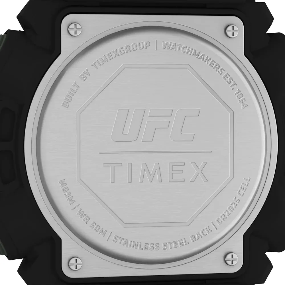 Timex Ufc Redemption Digital 53mm Resin Band Watch TW5M53900