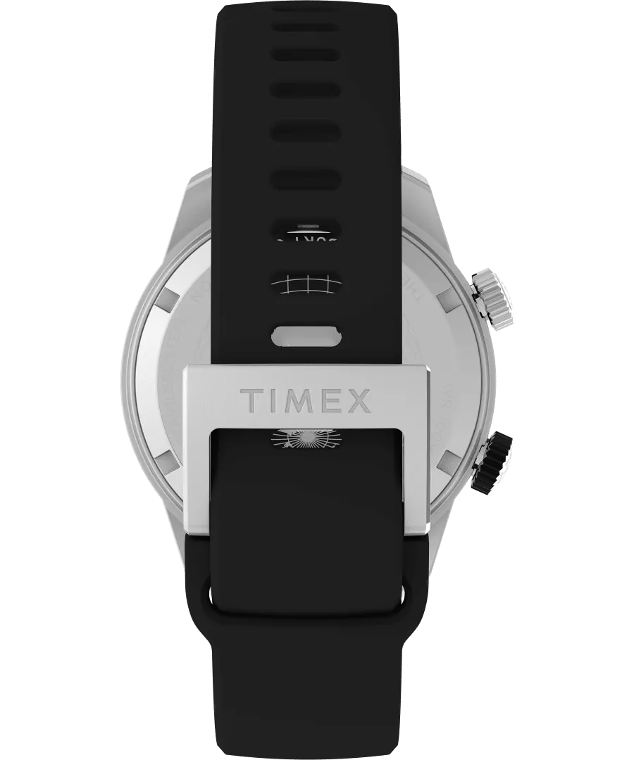 Timex Waterbury Dive Synthetic Rubber Strap Watch TW2V73400